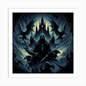 Dark Angels Art Print