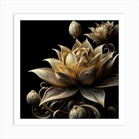 Lotus Flower 141 Art Print