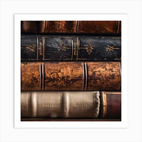 Old Books 15 Art Print