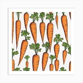 Carrots 28 Art Print