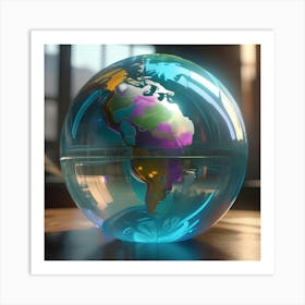 Glass Globe Art Print