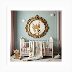 Bambi Wall Art Art Print