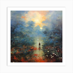 Canvas of Monet's Dreams Art Print