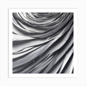 Spiral Of Paper Art Print