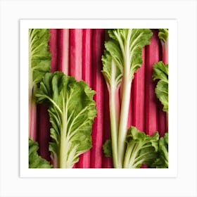 Rhubarb 3 Art Print