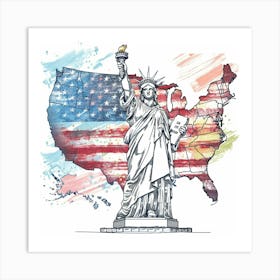 Statue Of Liberty Art Print