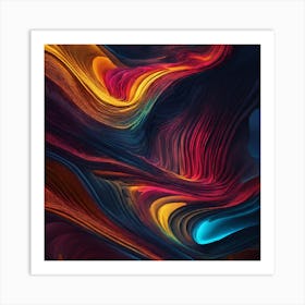 Abstract Painting 1 Art Print