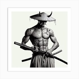 Samurai 3 Art Print