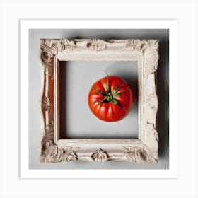 Tomato In Frame Art Print