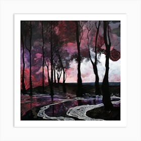 'Dark Forest' Art Print