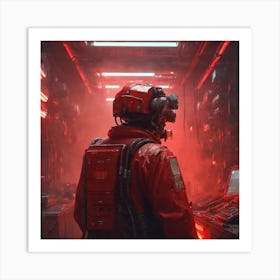 Sci-Fi Painting Art Print