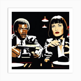 Blood And Guts pullpfiction Art Print