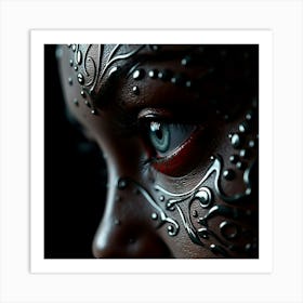 Woman'S Face Art Print