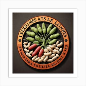 Legumes As A Logo (44) Art Print