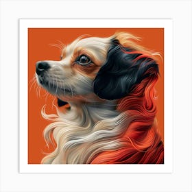 Dog Portrait Art Print