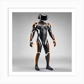 Futuristic Man 122 Art Print