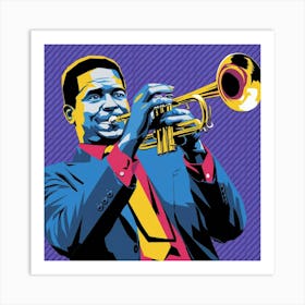 A Pop Art Style Illustration Of A Jazz T 7z0t2fc8qdgtbwy76j32zw Q9z1rbl5qcg0ha7n Zuiaa Art Print