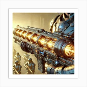 Solar Rifles Converted Art Print