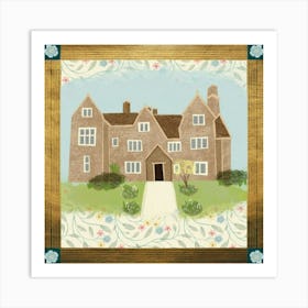 House In The Country Art Print