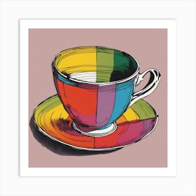 Tea Art 16 Art Print