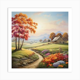 Country Road 17 Art Print