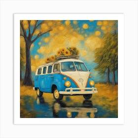 Van-City-Leben, Herbstfarben Art Print