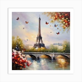 Paris Eiffel Tower 71 Art Print