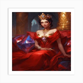 Red Queen Art Print