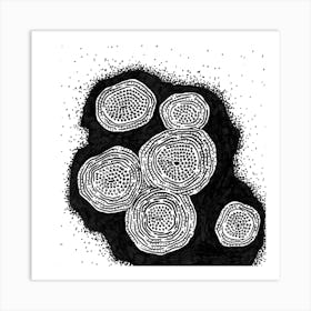 Microlandscapes 1 Square Art Print