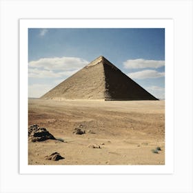 Pyramid Of Giza Art Print