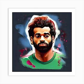 MO SALAH Art Print