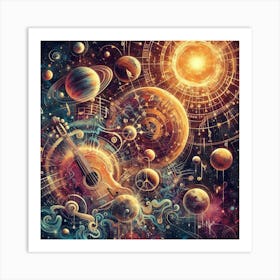 Nebula Art Print