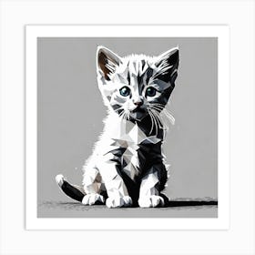 Kitten Art Print