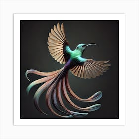 Hummingbird 34 Art Print