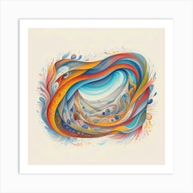 Rainbow Of Colors Art Print