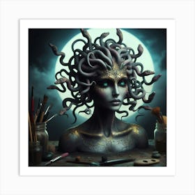 Medusa 2 Art Print