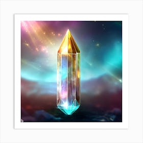 Crystal Sphere 1 Art Print