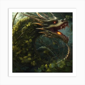 Earth Dragon Art Print