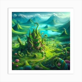 Fairytale Castle 1 Art Print