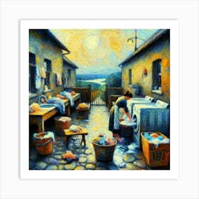 Laundry Room Art Print