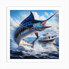 Fish On Art Print