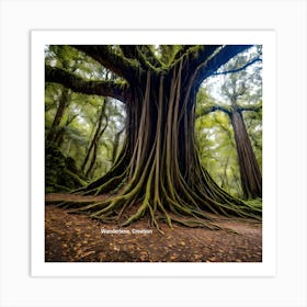 Ancient tree Art Print