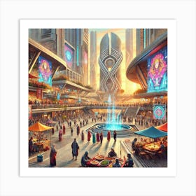 Population And Demographics Art Print