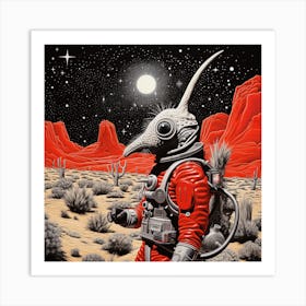 'Alien' 4 Art Print