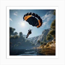 Parachuter Poster