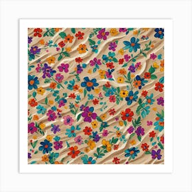 Floral Pattern 4 Art Print