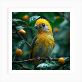 Yellow Bird 2 Art Print