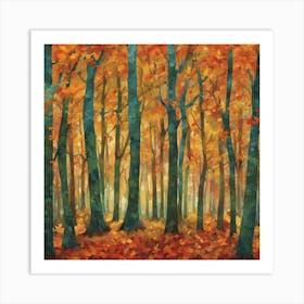 Autumn Forest Art Print