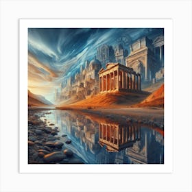 City In The Sky Art Print