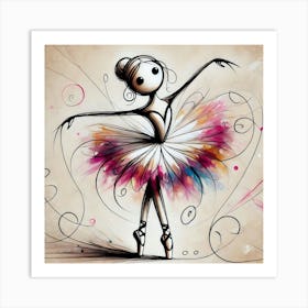 Gothic Ballerina 1 Poster